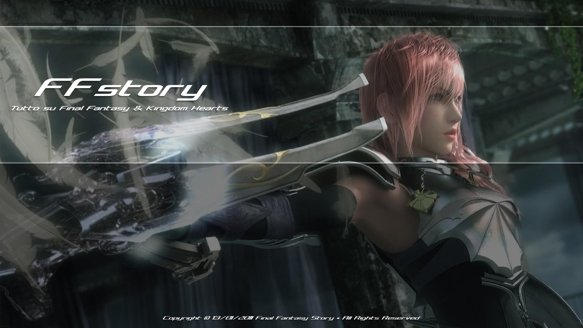 FFStory background created for the Final Fantasy XIII release
