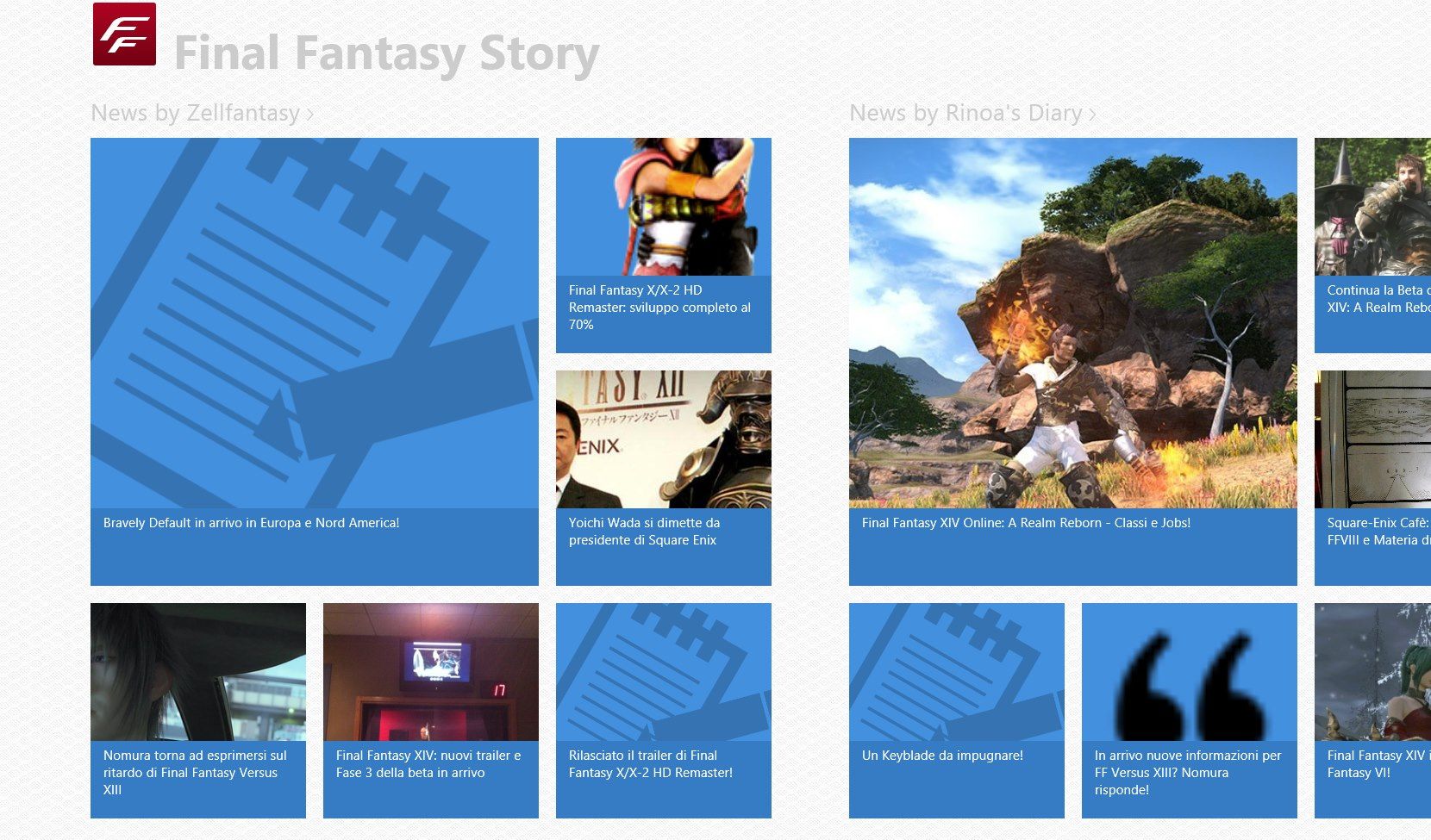 FFStory open on Windows 8